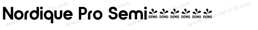 Nordique Pro Semi字体转换